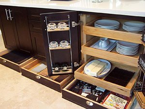 Pull-Out Drawer Cabinets