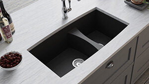 Uncermount composite sink