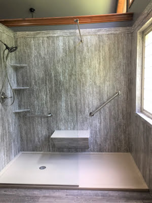 Beautiful Accessible Shower