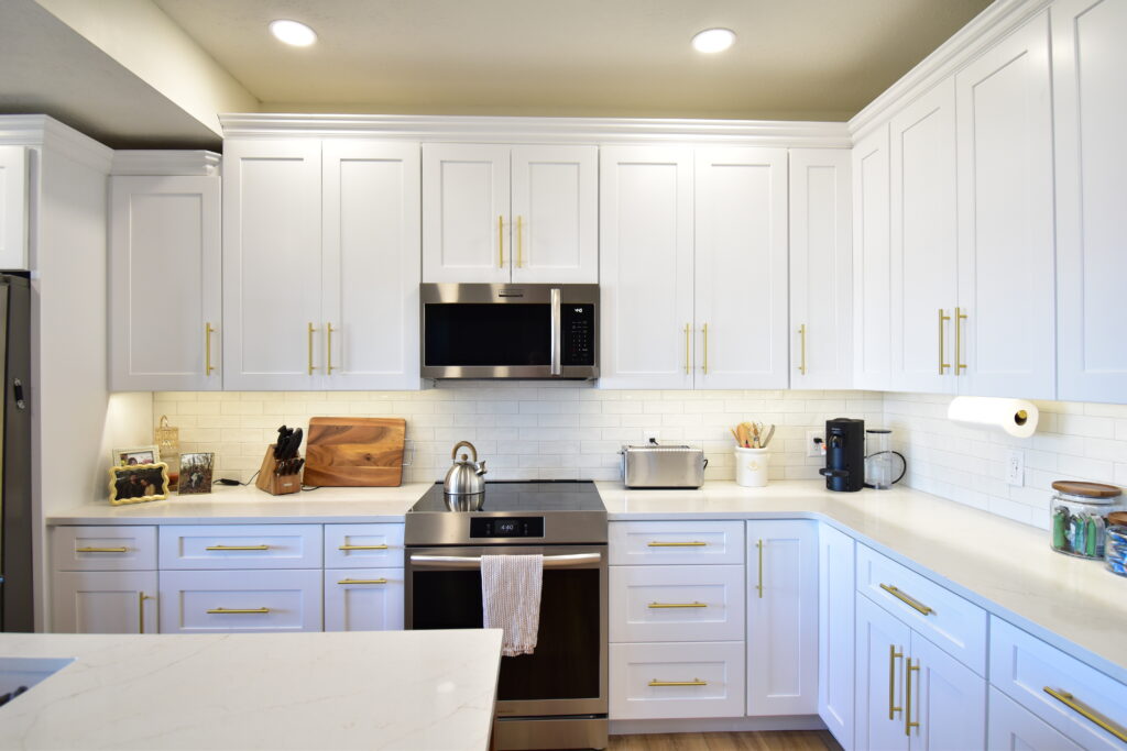 white kitchen cabinets in springfield