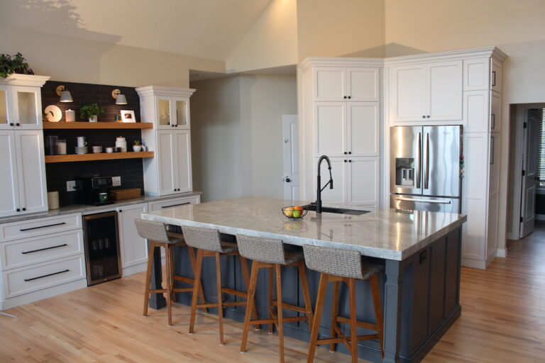 We offer kitchen islands for prep space